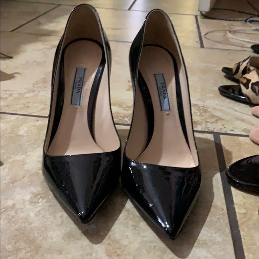 Prada Patent Pumps